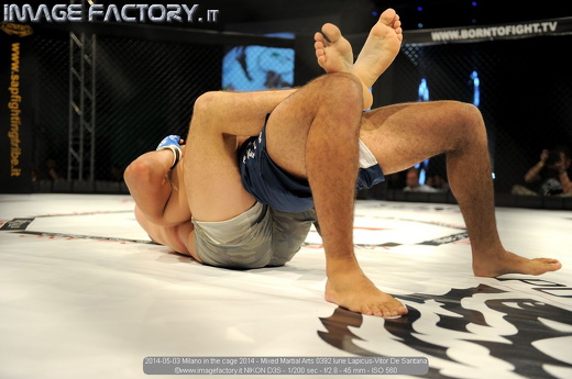2014-05-03 Milano in the cage 2014 - Mixed Martial Arts 0392 Iurie Lapicus-Vitor De Santana